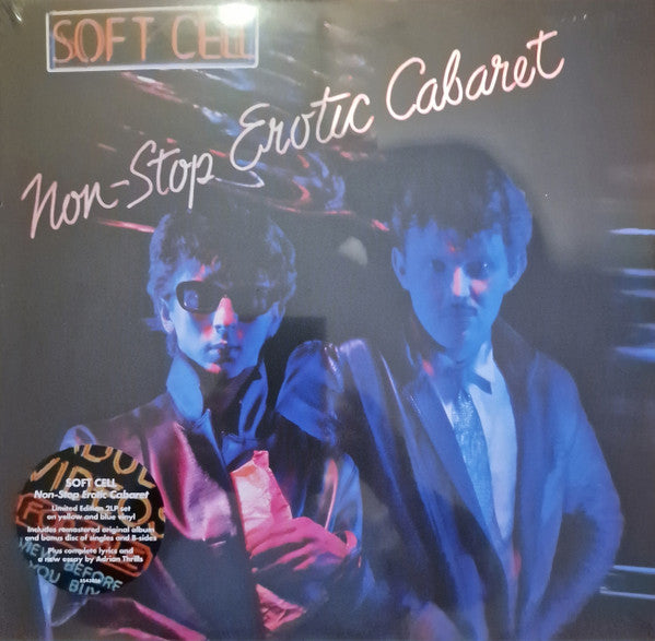 Soft Cell : Non-Stop Erotic Cabaret (LP, RE, Yel + LP, Comp, Blu + Album, Ltd, RM, Gat)