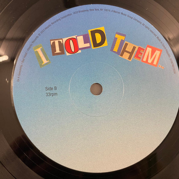 Burna Boy : I Told Them... (LP, Album, Ltd)