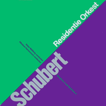 Franz Schubert, Residentie Orkest, Heinz Wallberg, Nikolaus Harnoncourt : Symphony 3 And Symphony 4 (LP)