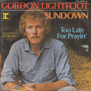 Gordon Lightfoot : Sundown (7", Single)