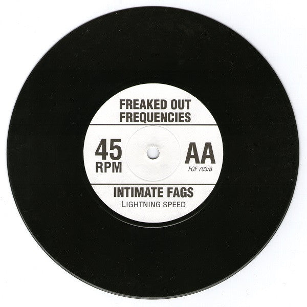 Intimate Fags : Simple Minded (7", Single)