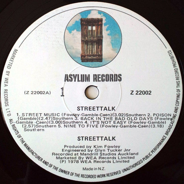 Street Talk (2) : Street Talk (LP, Album)