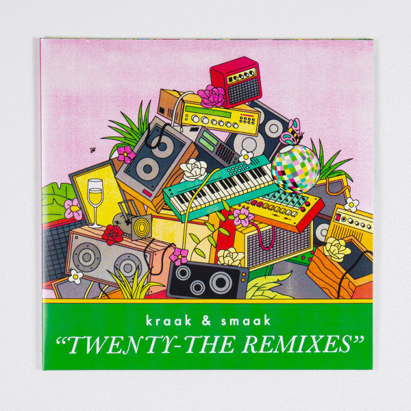 Kraak & Smaak : Twenty, The Remixes (2xLP, Album)