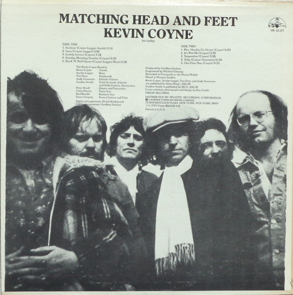 Kevin Coyne : Matching Head And Feet (LP, Album, PR )
