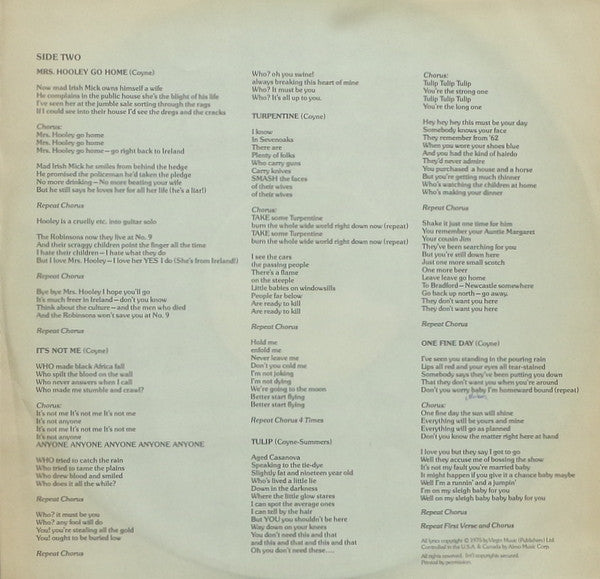 Kevin Coyne : Matching Head And Feet (LP, Album, PR )