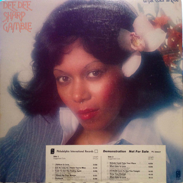 Dee Dee Sharp Gamble : What Color Is Love (LP, Album, Promo, San)