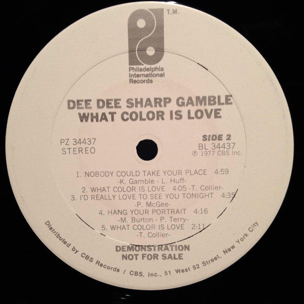 Dee Dee Sharp Gamble : What Color Is Love (LP, Album, Promo, San)