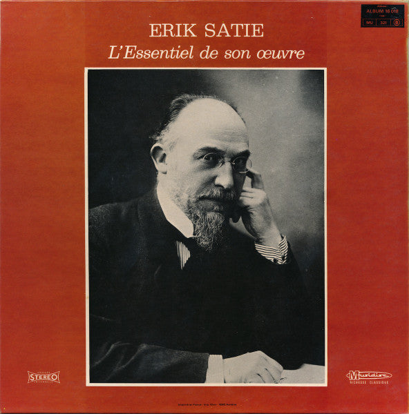Erik Satie : L'Essentiel De Son Oeuvre (2xLP)