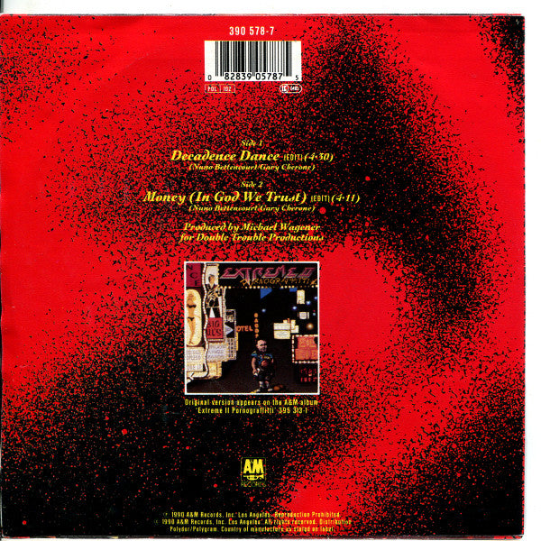 Extreme (2) : Decadence Dance (7", Single)