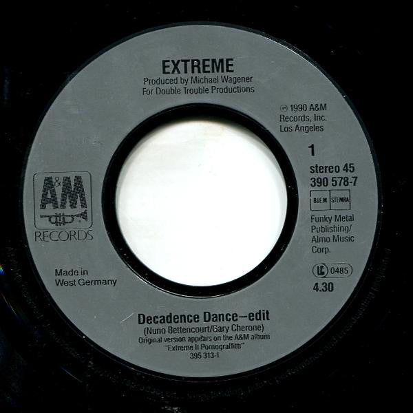 Extreme (2) : Decadence Dance (7", Single)
