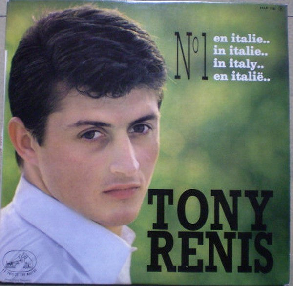 Tony Renis : No 1 En Italie.. In Italie.. In Italy.. En Italië (10")