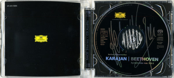 Ludwig van Beethoven, Berliner Philharmoniker, Herbert von Karajan : Symphonies Nos. 5 & 6 (SACD, Hybrid, Comp)