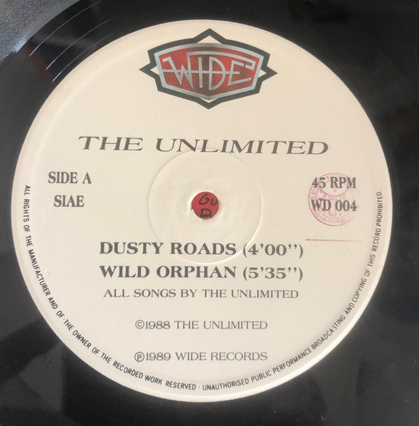The Unlimited (2) : The Unlimited (12", EP)