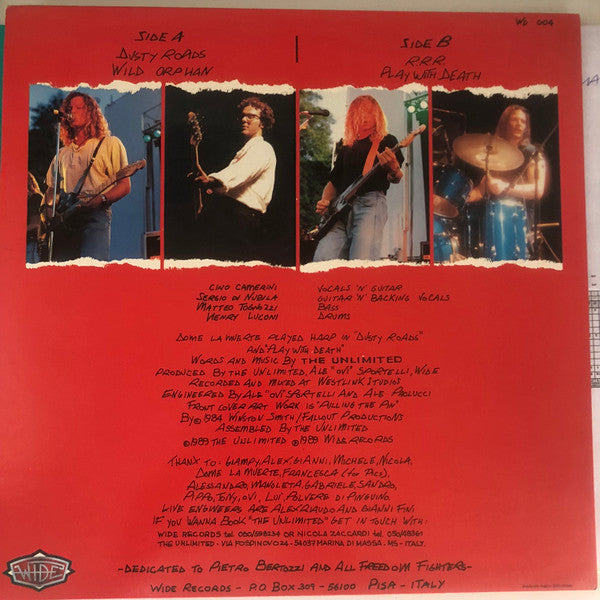 The Unlimited (2) : The Unlimited (12", EP)