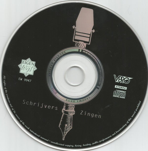 Various : Schrijvers Zingen (CD)