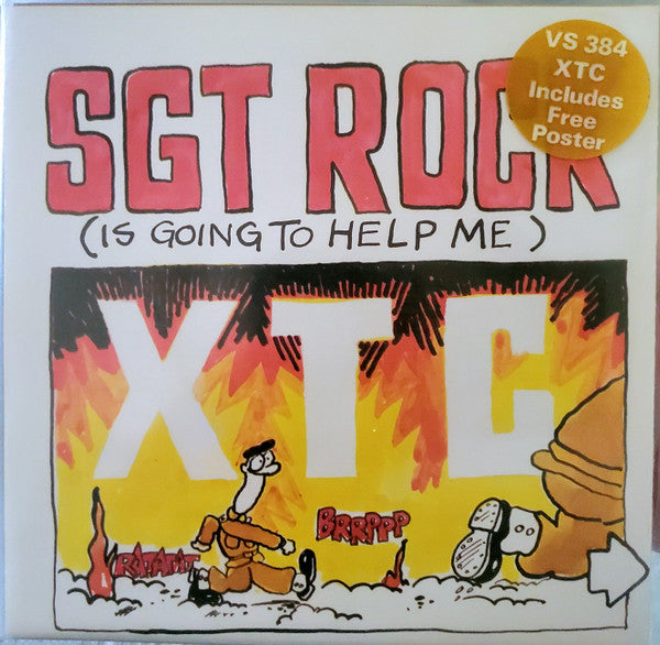 XTC : Sgt. Rock (Is Going To Help Me) (7", Single, Ltd)