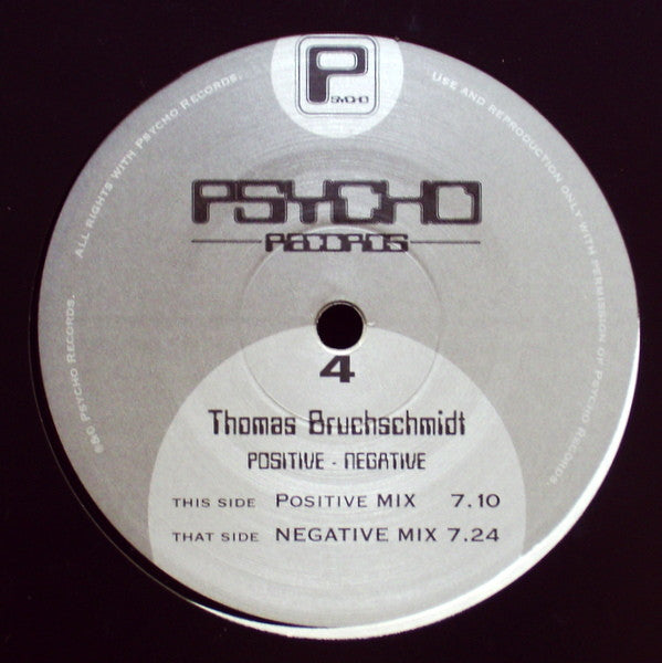 Thomas Bruchschmidt : Positive / Negative (12")