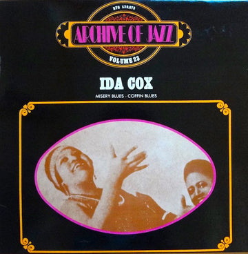 Ida Cox : Archive Of Jazz Volume 23 - Misery Blues - Coffin Blues (LP, Comp)