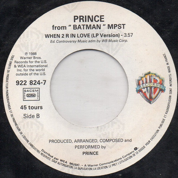 Prince : Scandalous! (7", Single)