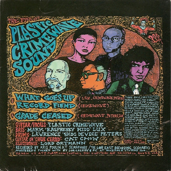 Plastic Crimewave Sound : Grade Ceased (7", Gre)