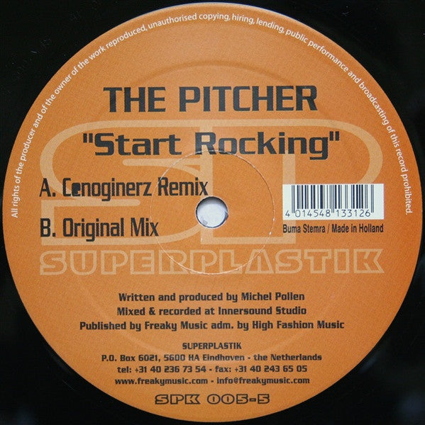 The Pitcher : Start Rocking (12")
