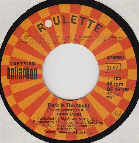 Tommy James : Cat's Eye In The Window (7", Single)