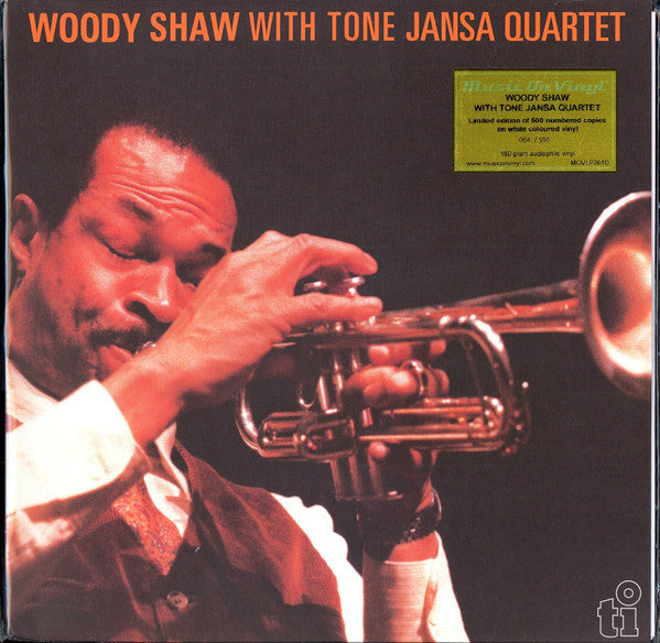 Woody Shaw  With  Tone Janša Kvartet : Woody Shaw With Tone Jansa Quartet (LP, Album, Ltd, Num, RE, Whi)