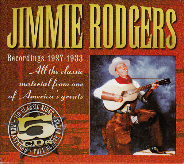 Jimmie Rodgers : Recordings 1927-1933 (5xCD, Comp, RM + Box)