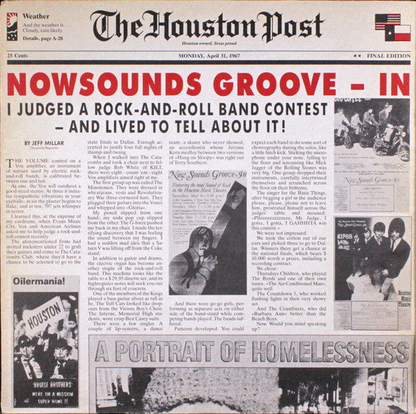 Various : The Houston Post: Nowsounds Groove-In (LP, Comp)