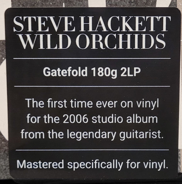 Steve Hackett : Wild Orchids (2xLP, Album, RE, 180)