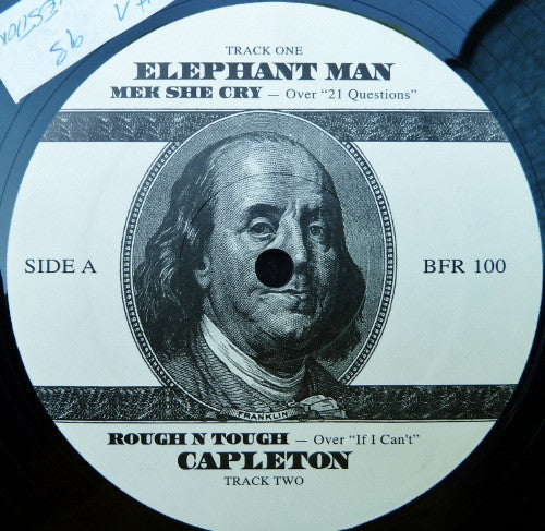 Elephant Man / Capleton : Mek She Cry / Rough N Tough / Execute (12")