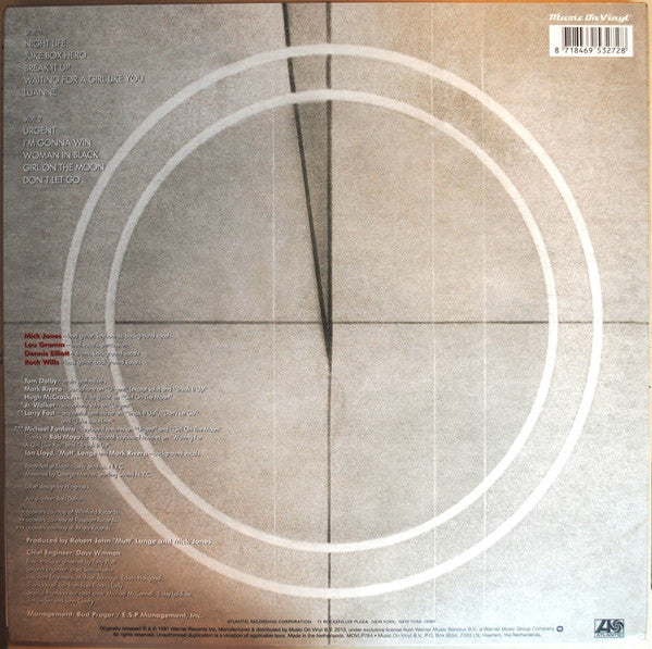 Foreigner : 4 (LP, Album, RE, 180)