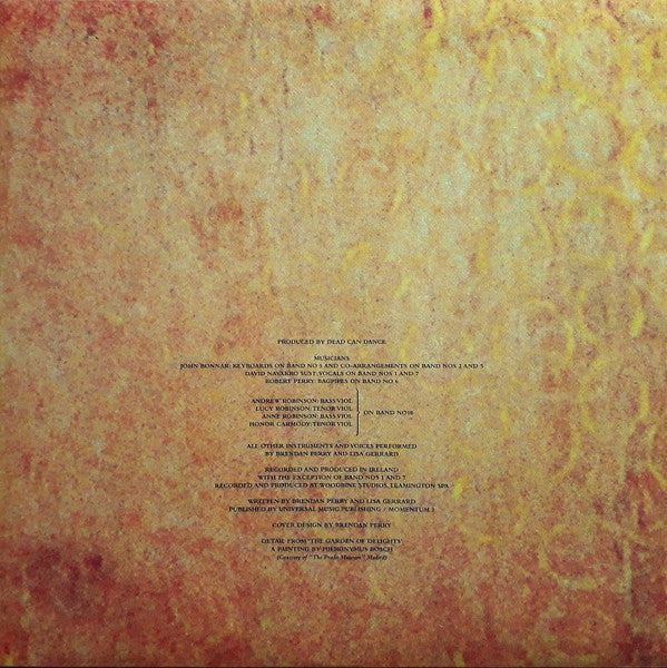 Dead Can Dance : Aion (LP, Album, RE)