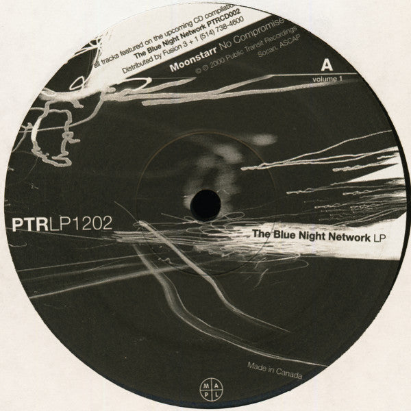 Moonstarr / Cold Mission : The Blue Night Network LP (Volume 1) (12")