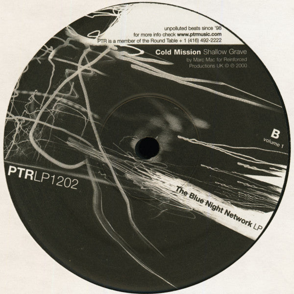 Moonstarr / Cold Mission : The Blue Night Network LP (Volume 1) (12")