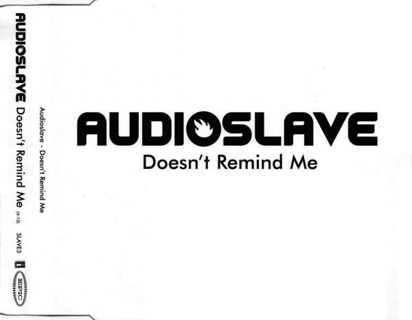 Audioslave : Doesn't Remind Me (CD, Single, Promo)