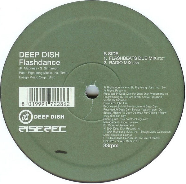 Deep Dish : Flashdance (12")