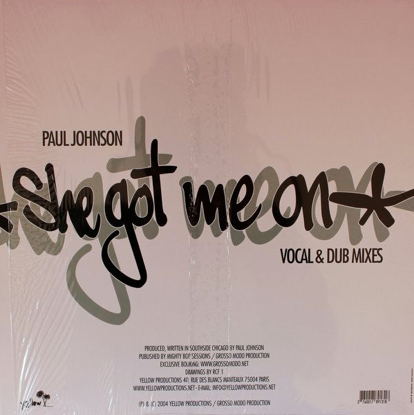 Paul Johnson : She Got Me On (12")