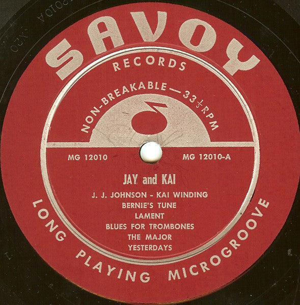 J.J. Johnson & Kai Winding : Jay & Kai (LP, Album, Mono)