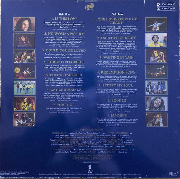 Bob Marley & The Wailers : Legend (The Best Of Bob Marley And The Wailers) (LP, Comp, Gat)