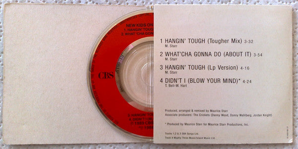 New Kids On The Block : Hangin' Tough (CD, Mini, Maxi)