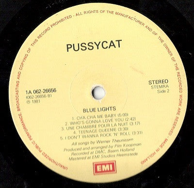 Pussycat (2) : Blue Lights (LP, Album)