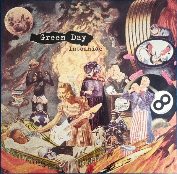 Green Day : Insomniac (LP, Album, RE)