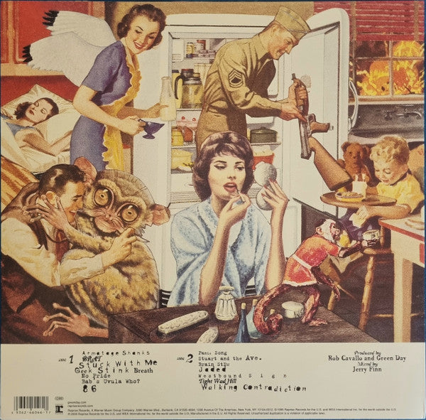 Green Day : Insomniac (LP, Album, RE)