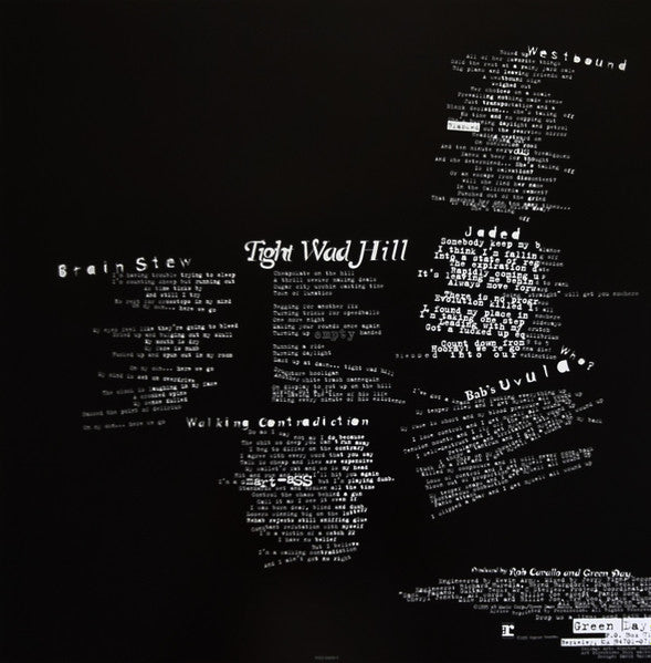 Green Day : Insomniac (LP, Album, RE)