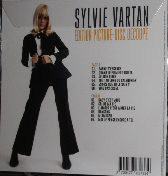 Sylvie Vartan : Édition Picture-Disc Découpé (LP, Shape, Comp, Ltd, Pic)