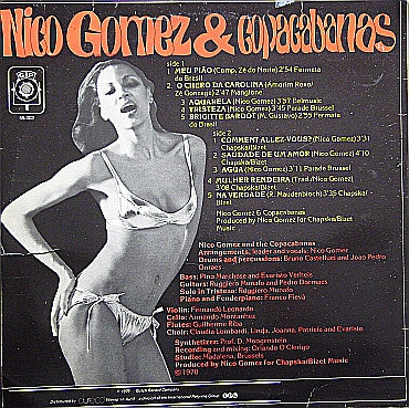 Nico Gomez & The Copacabanas : Nico Gomez & Copacabanas (LP, Album)