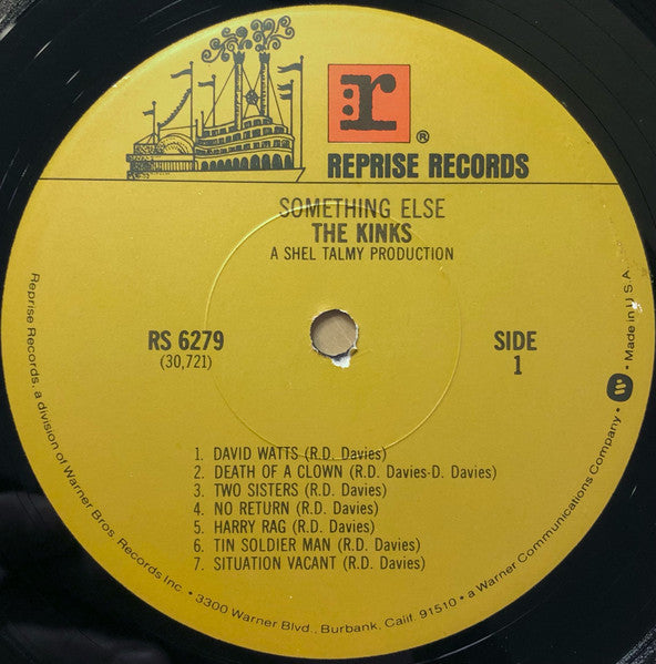 The Kinks : Something Else By The Kinks (LP, Album, RP)