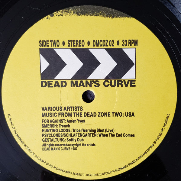 Various : Music From The Dead Zone Two: USA (LP, Comp)