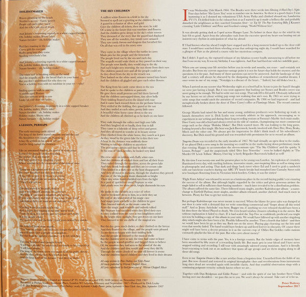 Kaleidoscope (2) : Tangerine Dream (LP, Album, Ltd, RE, Spl)